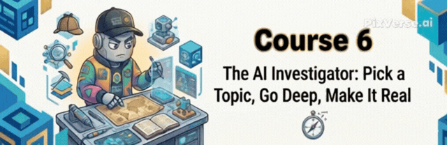 The AI Investigator: Pick a Topic, Go Deep, Make It Real